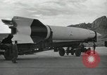 Image of V-2 Rocket White Sands New Mexico USA, 1947, second 57 stock footage video 65675023661