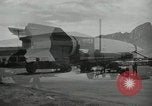 Image of V-2 Rocket White Sands New Mexico USA, 1947, second 58 stock footage video 65675023661