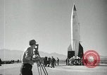 Image of V-2 Rocket White Sands New Mexico USA, 1947, second 44 stock footage video 65675023662