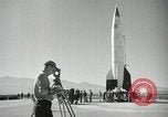 Image of V-2 Rocket White Sands New Mexico USA, 1947, second 51 stock footage video 65675023662