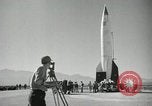 Image of V-2 Rocket White Sands New Mexico USA, 1947, second 57 stock footage video 65675023662