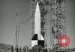 Image of V-2 Rocket launch White Sands New Mexico USA, 1947, second 7 stock footage video 65675023663