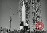 Image of V-2 Rocket launch White Sands New Mexico USA, 1947, second 9 stock footage video 65675023663