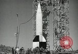 Image of V-2 Rocket launch White Sands New Mexico USA, 1947, second 10 stock footage video 65675023663