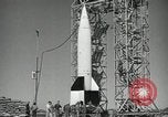 Image of V-2 Rocket launch White Sands New Mexico USA, 1947, second 11 stock footage video 65675023663