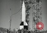 Image of V-2 Rocket launch White Sands New Mexico USA, 1947, second 12 stock footage video 65675023663