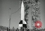 Image of V-2 Rocket launch White Sands New Mexico USA, 1947, second 13 stock footage video 65675023663