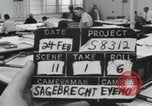 Standbild Zeichner arbeiten Pasadena California USA, 1958, aus Sekunde 3 historischem Filmmaterial Videoclip 65675023668