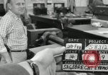 Image of rolling metal piece Pasadena California USA, 1958, second 5 stock footage video 65675023670