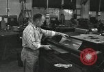 Image of rolling metal piece Pasadena California USA, 1958, second 10 stock footage video 65675023670