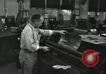 Image of rolling metal piece Pasadena California USA, 1958, second 15 stock footage video 65675023670