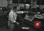 Image of rolling metal piece Pasadena California USA, 1958, second 20 stock footage video 65675023670