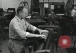 Image of rolling metal piece Pasadena California USA, 1958, second 45 stock footage video 65675023670