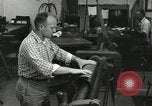 Image of rolling metal piece Pasadena California USA, 1958, second 46 stock footage video 65675023670