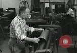 Image of rolling metal piece Pasadena California USA, 1958, second 54 stock footage video 65675023670