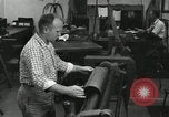 Image of rolling metal piece Pasadena California USA, 1958, second 56 stock footage video 65675023670