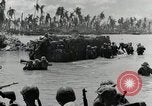 Image of wounded US soldiers at Tarawa Gilbert Islands, 1943, second 14 stock footage video 65675023681