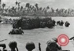 Image of wounded US soldiers at Tarawa Gilbert Islands, 1943, second 17 stock footage video 65675023681