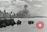 Image of wounded US soldiers at Tarawa Gilbert Islands, 1943, second 30 stock footage video 65675023681