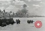 Image of wounded US soldiers at Tarawa Gilbert Islands, 1943, second 31 stock footage video 65675023681