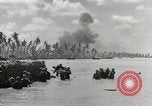 Image of wounded US soldiers at Tarawa Gilbert Islands, 1943, second 33 stock footage video 65675023681