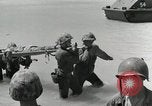 Image of wounded US soldiers at Tarawa Gilbert Islands, 1943, second 37 stock footage video 65675023681