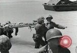 Image of wounded US soldiers at Tarawa Gilbert Islands, 1943, second 38 stock footage video 65675023681