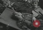 Image of Bougainville wounded US soldier Bougainville Island Papua New Guinea, 1944, second 29 stock footage video 65675023690