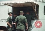 Image of Mobile canteen Long Binh Vietnam, 1969, second 21 stock footage video 65675023692