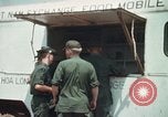 Image of Mobile canteen Long Binh Vietnam, 1969, second 22 stock footage video 65675023692