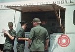 Image of Mobile canteen Long Binh Vietnam, 1969, second 23 stock footage video 65675023692
