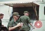 Image of Mobile canteen Long Binh Vietnam, 1969, second 26 stock footage video 65675023692