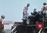 Image of M110 Howitzer Long Binh Vietnam, 1969, second 18 stock footage video 65675023701