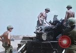 Image of M110 Howitzer Long Binh Vietnam, 1969, second 22 stock footage video 65675023701