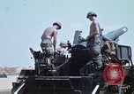 Image of M110 Howitzer Long Binh Vietnam, 1969, second 57 stock footage video 65675023701
