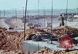 Image of construction site Long Binh Vietnam, 1969, second 16 stock footage video 65675023708