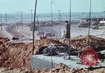 Image of construction site Long Binh Vietnam, 1969, second 17 stock footage video 65675023708