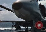 Standbild Aktivitäten an Bord der USS Constellation (CVA-64) während des Vietnam Krieges South China Sea, 1967, aus Sekunde 46 historischem Filmmaterial Videoclip 65675023717