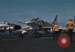 Standbild Kampfflugzeuge eingeleitet von USS Constellation (CVA-64) South China Sea, 1967, aus Sekunde 8 historischem Filmmaterial Videoclip 65675023718