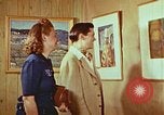 Image of Framed paintings Harlan Kentucky USA, 1942, second 20 stock footage video 65675023728