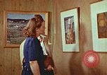 Image of Framed paintings Harlan Kentucky USA, 1942, second 24 stock footage video 65675023728
