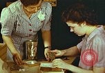 Image of Adult craft class Harlan Kentucky USA, 1942, second 37 stock footage video 65675023729