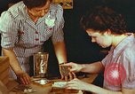 Image of Adult craft class Harlan Kentucky USA, 1942, second 53 stock footage video 65675023729