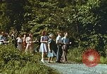 Image of chicks in nest Harlan Kentucky USA, 1942, second 10 stock footage video 65675023734
