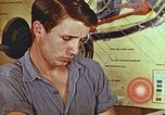 Image of trucker in Harlan Harlan Kentucky USA, 1942, second 44 stock footage video 65675023739