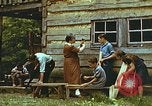 Image of carpentry class Harlan Kentucky USA, 1942, second 5 stock footage video 65675023742