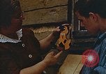 Image of carpentry class Harlan Kentucky USA, 1942, second 30 stock footage video 65675023742