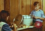 Image of cooking preparations Harlan Kentucky USA, 1942, second 38 stock footage video 65675023743