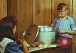 Image of cooking preparations Harlan Kentucky USA, 1942, second 40 stock footage video 65675023743