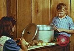 Image of cooking preparations Harlan Kentucky USA, 1942, second 43 stock footage video 65675023743